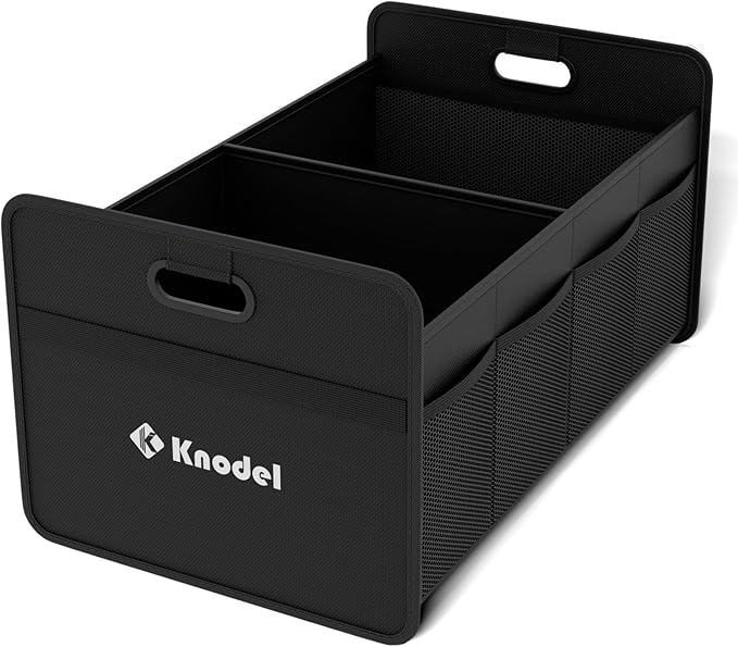 K KNODEL Car Trunk Organizer, Foldable Organizer for Car, Automotive Consoles & Organizers, Storage with Reinforced Handle...