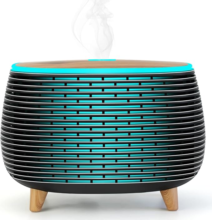 Diffuserlove Diffuser Essential Oil Diffusers 400ML Aromatherapy Air Diffuser for Home Bedroom Office Room Aroma Diffuser ...
