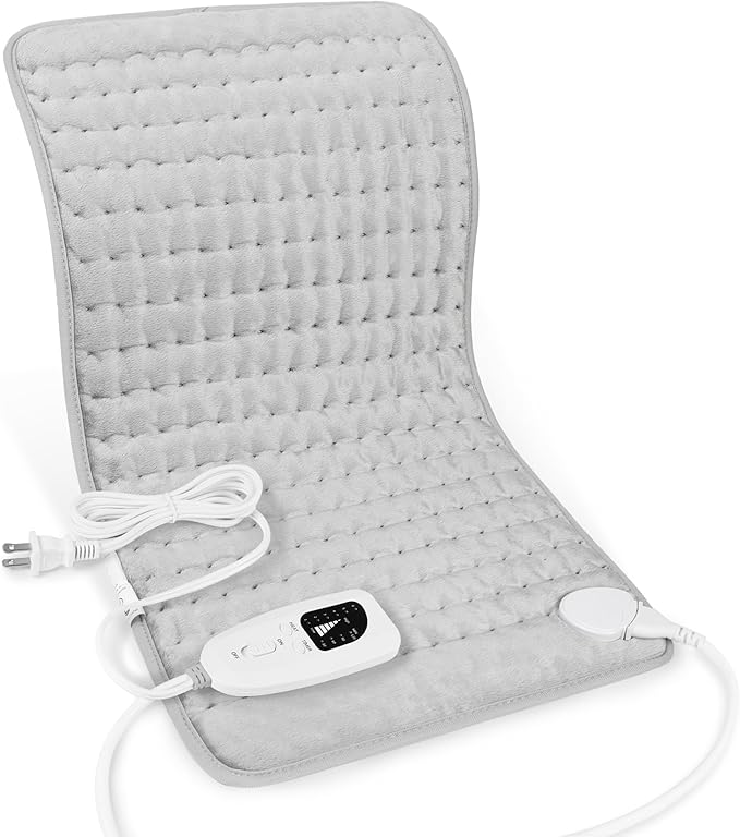 Deepsoon Heating Pad,Electric Heating Pads for Back,Neck,Moist Heating Pad for Abdomen Shoulder Knee Legs,Dry/Moist Heat&A...