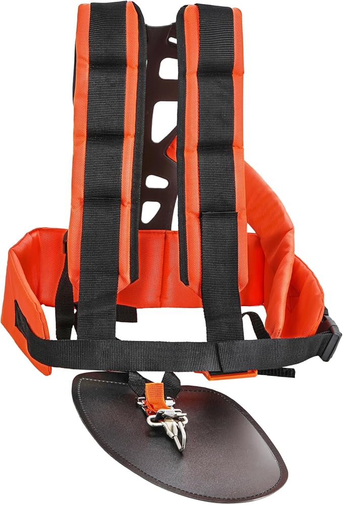 VIABRICO Trimmer Shoulder Strap Padded Universal Adjustable, Weed Eater Harness, Brush Cutters Harness Nylon Double Should...