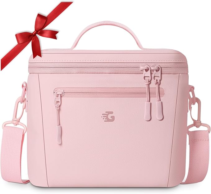 GLORIEROO Insulated Lunch Box Bag Women Girls - Waterproof Leakproof Lightweight Reusable Cooler for School Work Picnic - ...
