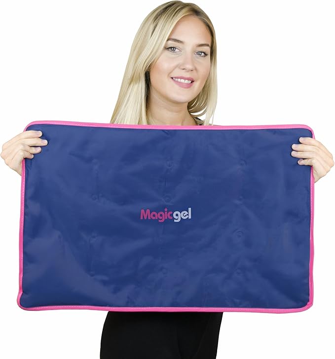 Extra Large & Reusable Ice Pack (15 x 23.5 inches, XL) for Maximum Back and Full Body Pain Relief from Injuries, Swelling,...