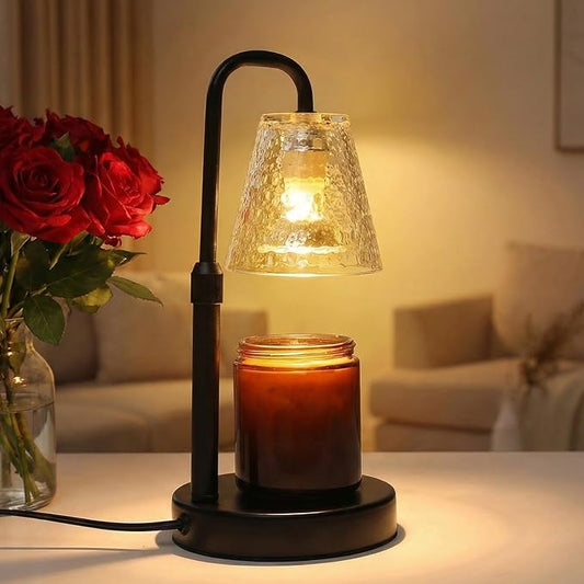 Glimra Candle Warmer Lamp with Timer,Dimmable Candle lamp for Jar Candles,Adjustable Wax Melts Warmer Birthday Gifts,for M...