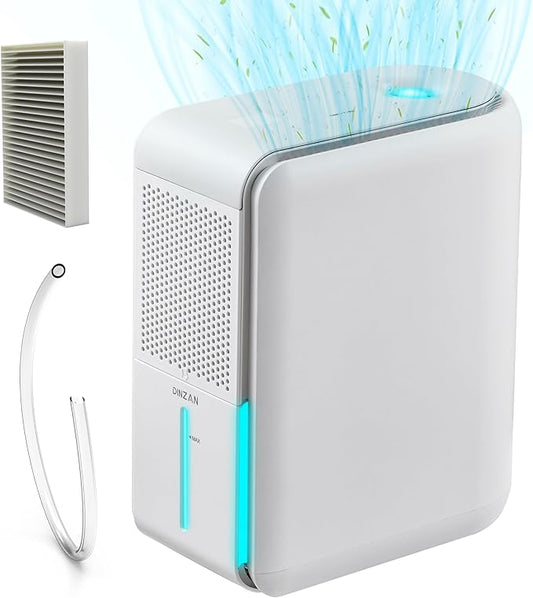 3 in 1 Dehumidifier, Humidifier & Aroma Diffuser with Air Combo One - 39Oz, Small Auto Purifier Humidity Control Quiet 27d...