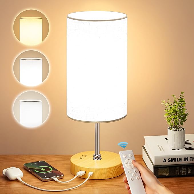 10000 Lux Light Therapy Lamp, Full Spectrum &UV-Free Happy Lamp, Sun Light Therapy Lamps with Remote, 3 Color Temperatures...