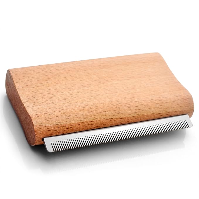 Dog Brush for Shedding | Pet Hair Removal Tool, Cat Grooming Supplies, Deshedding Dog Brush | Combs for cleaning & groomin...