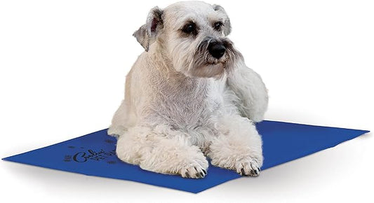 K&H Pet Products Coolin' Pet Pad Dog Mat, Portable Dog Cooling Mat for Travel or in Home, Perfect for Carriers, Crates, Ou...
