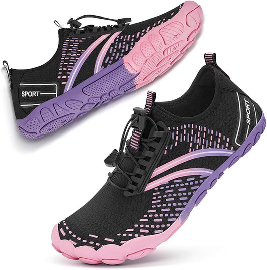 ATHMILE Hiking Barefoot Water Shoes for Women Men Beach Swim Aqua Pool River Quick Dry Athletic Wide Toe Outdoor Sport Kay...