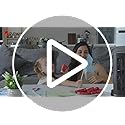 Dr. Prepare Desk Fan Tower Fan Cooling Fan, Portable Oscillating Fan with 3-Speed Options, Dual Air Circulation, 110° Osci...