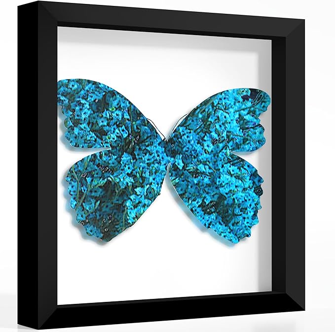 Picrit Shadow Box Frame 12x12, Display Case Box with High Definition Real Glass and Black Back for Memorabilia, Baby Item...