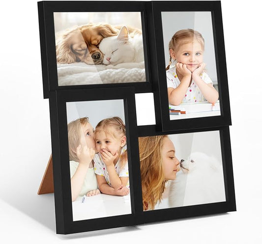 TWING 4x6 Picture Frames Collage, Family Collage Picture Frames Wall Decor, Ideal Gift for Mother's Day, Wall Hanging or T...