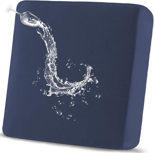 TOPYUMH 100% Waterproof Couch Cushion Covers Chair Seat Cover, Stretch Sofa Cushion Covers for Sectional Sofa, Reversible ...