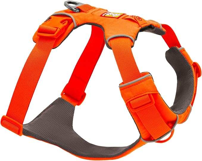 Ruffwear, Front Range Dog Harness, Reflective Soft Padded Everyday Harness with Dual Leash Clips, Adjustable and Lightweig...