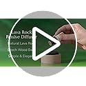 Plant Therapy Lava Rock Passive Diffuser for Essential Oils Great for Decorating at Home, Office or Car, and Gift-Giving