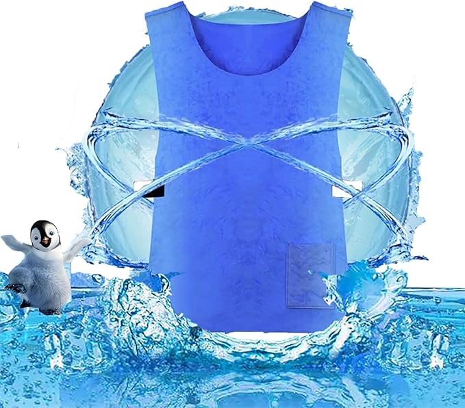 Cooling Vest for Men and Women - Adjustable Cold Vest for Sports, Fishing, Cycling, Running, Motorcycle, Gardening, Cookin...