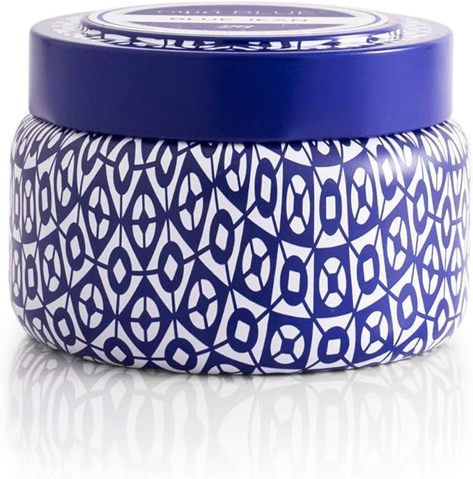 Capri Blue Volcano Printed Travel Tin Jar Candle - Luxury Candle with a Long Lasting Soy Wax Blend - Scented with Tropical...