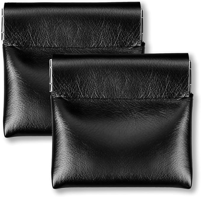 Container for Zyn 2 Pack Caffeine pouch holder, Metal Can Alternative Caffeine, Compatible with Nze/Zyn Discreet Storage P...