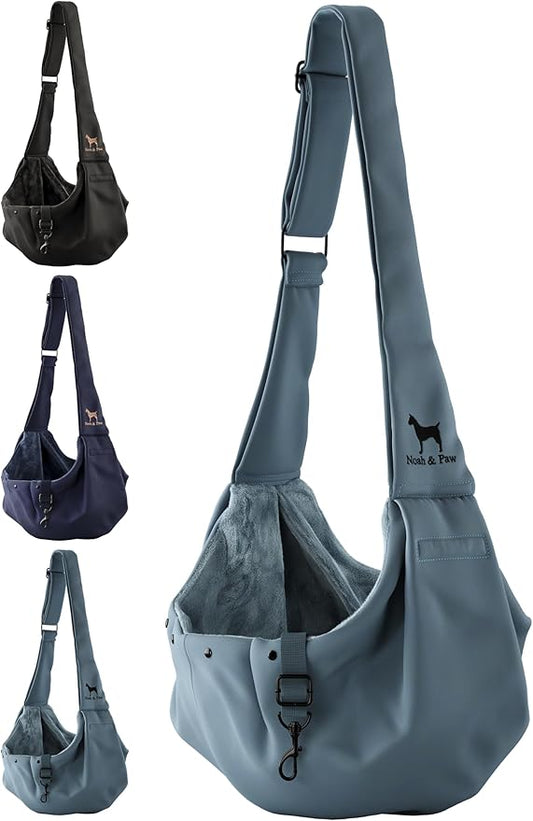 Noah & Paw Dog Sling Carrier for Small Dogs 5-18lb, Dog Sling for Small Dogs and Cats, Dog Carrier with Adjustable Padded ...