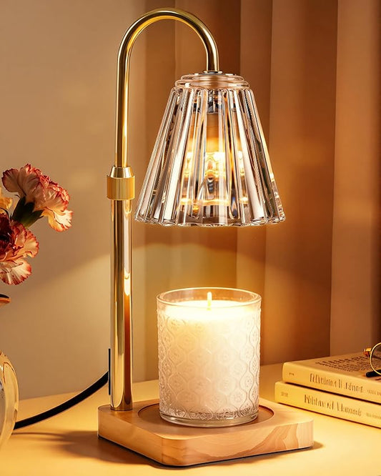Marycele Candle Warmer Lamp with Timer & Dimmer - Mothers Day Gifts for Women Mom Her, Aesthetic Office Home Decor, Adjust...