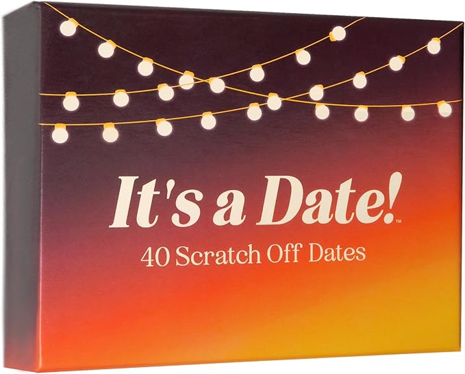 It's a Date!, 40 Fun and Romantic Scratch Off Date Night Ideas for Him, Her, Girlfriend, Boyfriend, Wife, Husband & Couple...