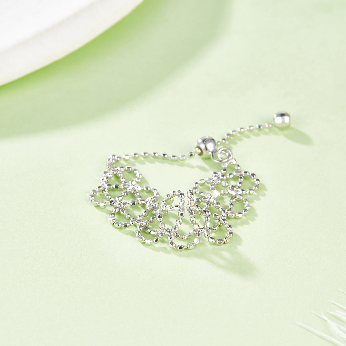 S925 Sterling Silver Hollow Ring 0.7g Lightweight 14-21mm Adjustable 8.4mm Wide 3 Colors Platinum Plated Gift Box