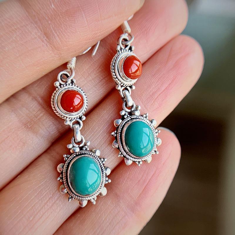 Nepal Style Silver Accessories Ethnic Style Retro