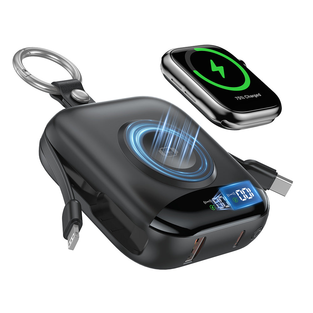 Portable Fast-charging Magnetic Wireless Power Bank For Smartwatches