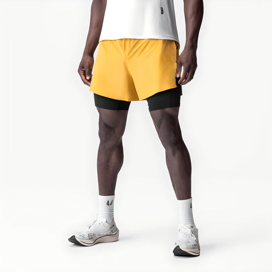 Mens Quick-Drying Breathable Sports And Fitness Shorts