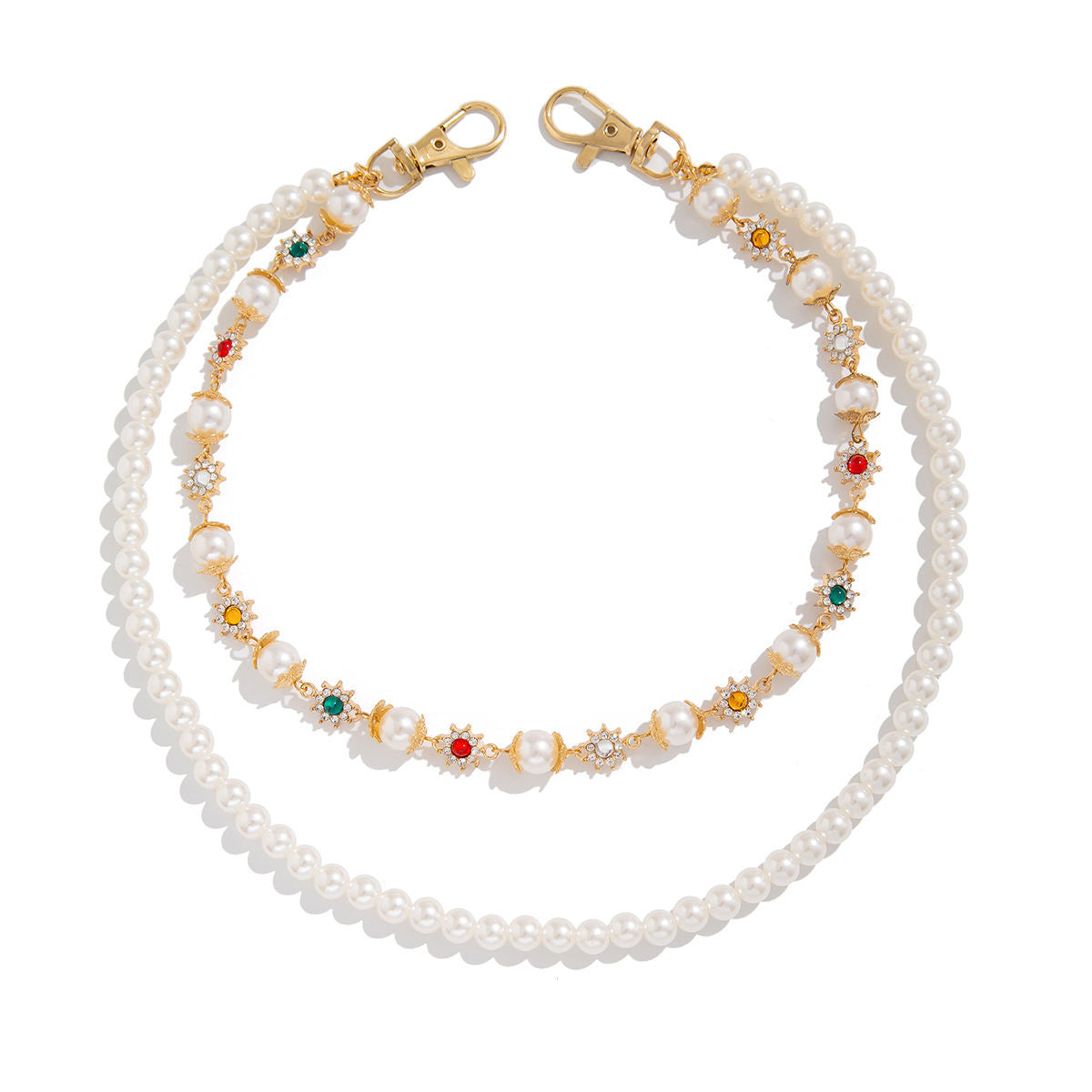 Personality Pearl Men's Waist Chain Accessories