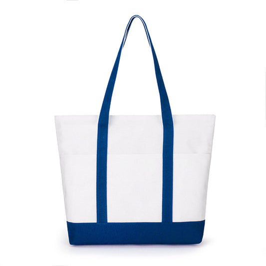Portable Storage Of One-shoulder Canvas Bag