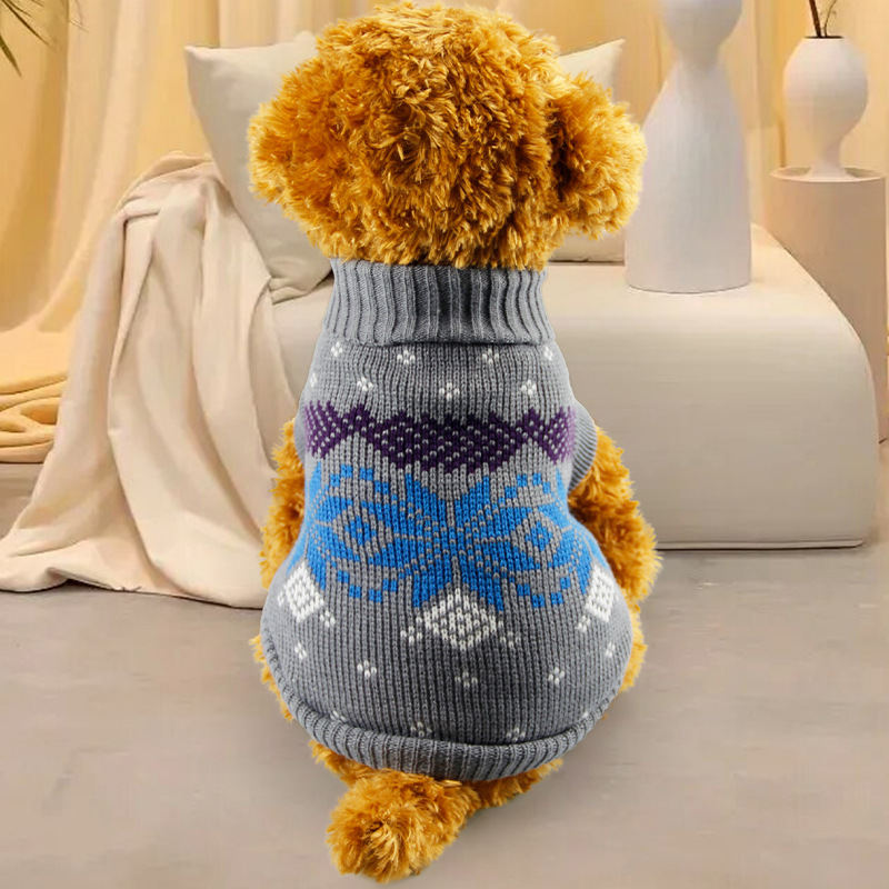High-elasticity, Non-slip, Warm Springfall Knitted Pet Sweater