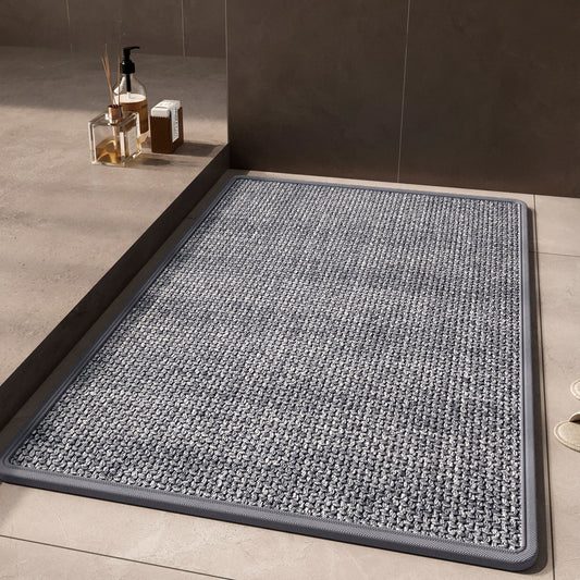 Entrance Doormat Linen-woven Non-slip Bath Mat
