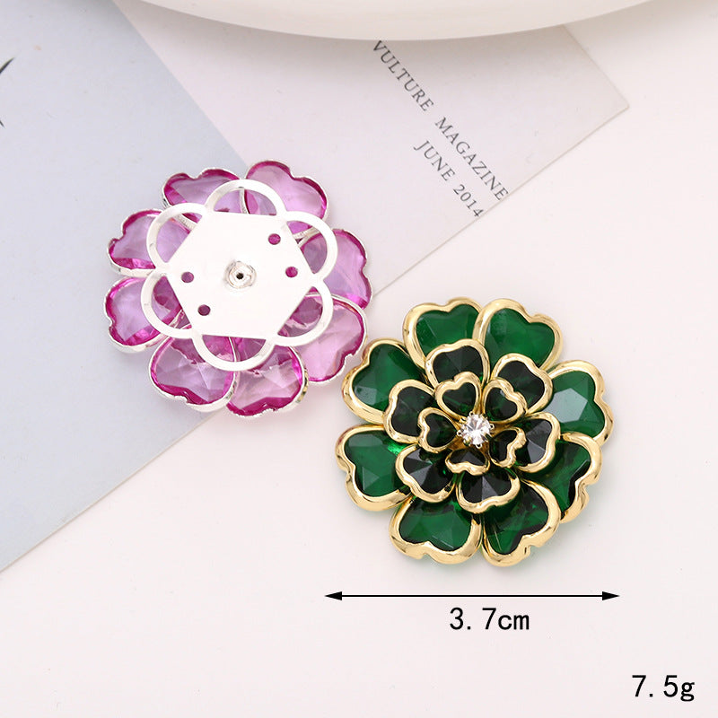 Creative New Acrylic Flower Ornaments Accessories