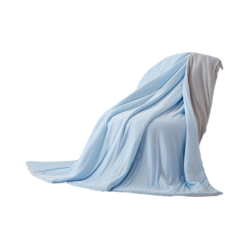 Small Cooling Summer Air-Conditioning Cool-Feel Ice Silk Summer Blanket