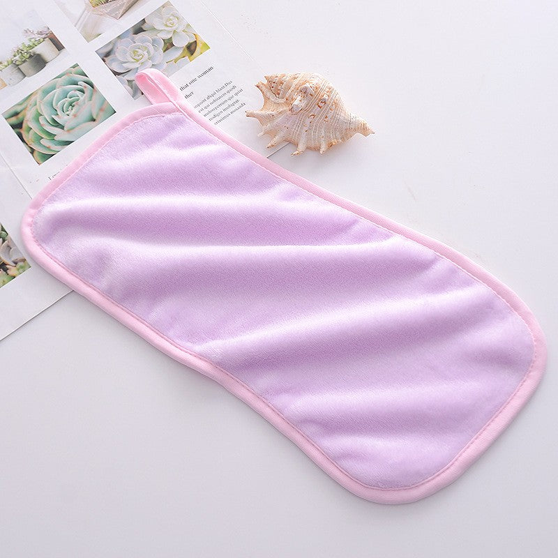 Microfiber Absorbent Makeup Remover Cloth Flannel