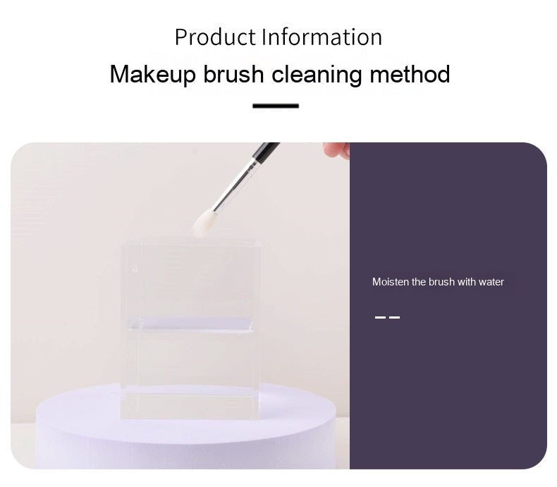 Peach Soap Pad Powder Puff Makeup Brush Cleaning Appliance Beauty Tools