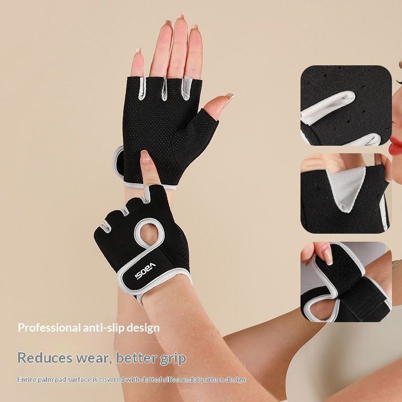 Fitness Exercise Training Protective Weightlifting Gloves