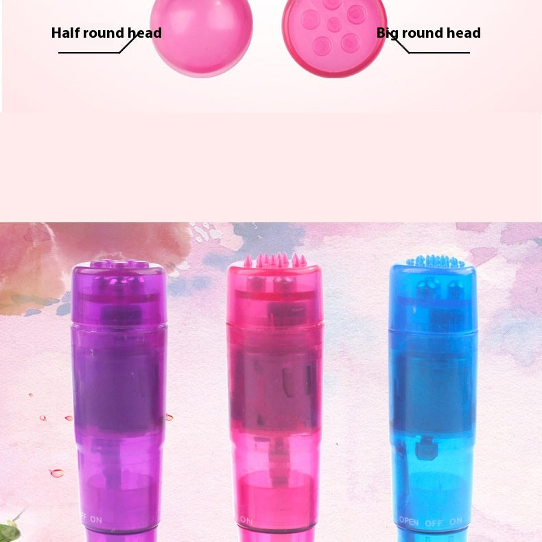 Mini Av Flashlight Beauty Vibration Massage Toy
