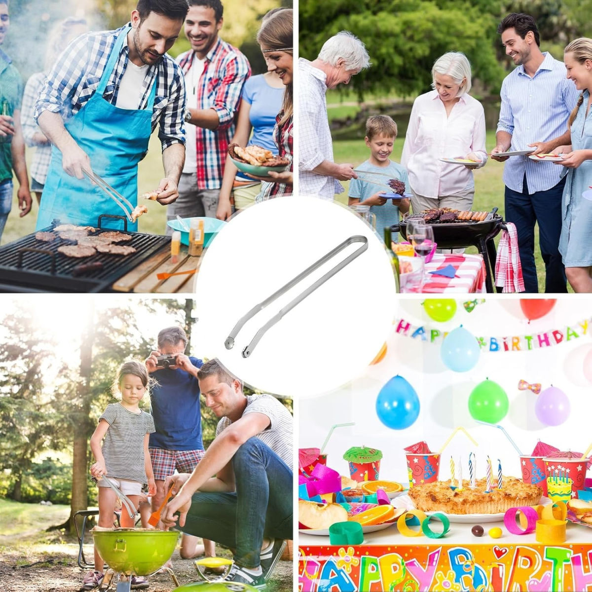 Barbecue Tongs - A Sturdy Tool For Outdoor Parties