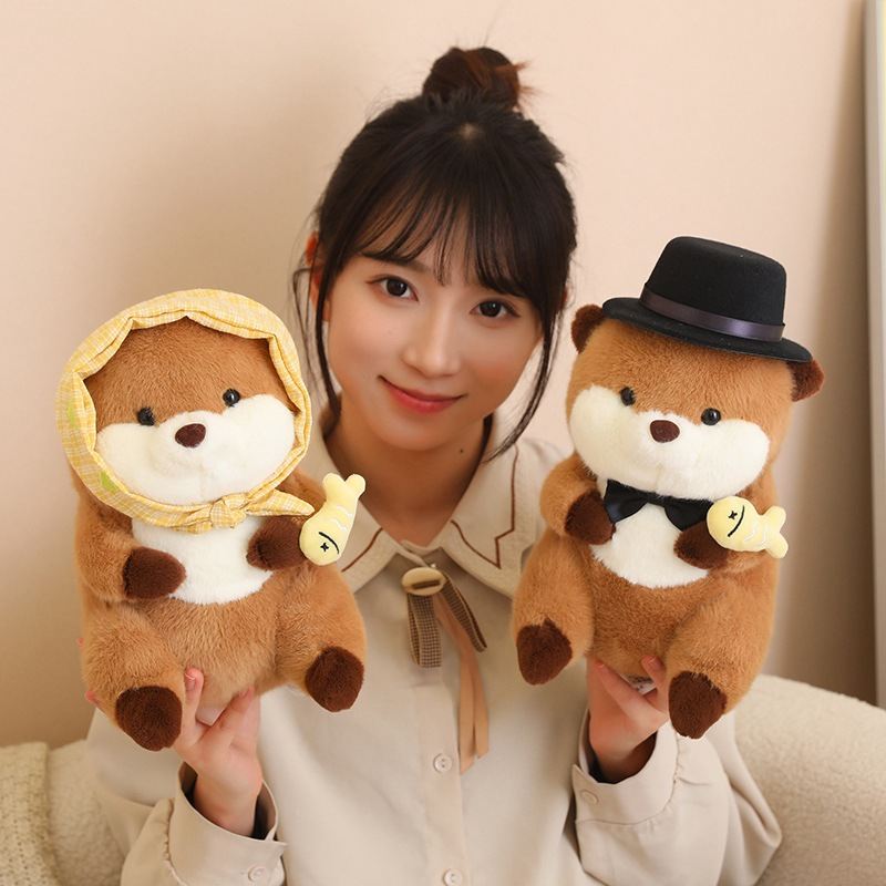 Fish-loving Capybara Doll Series Plush Toys