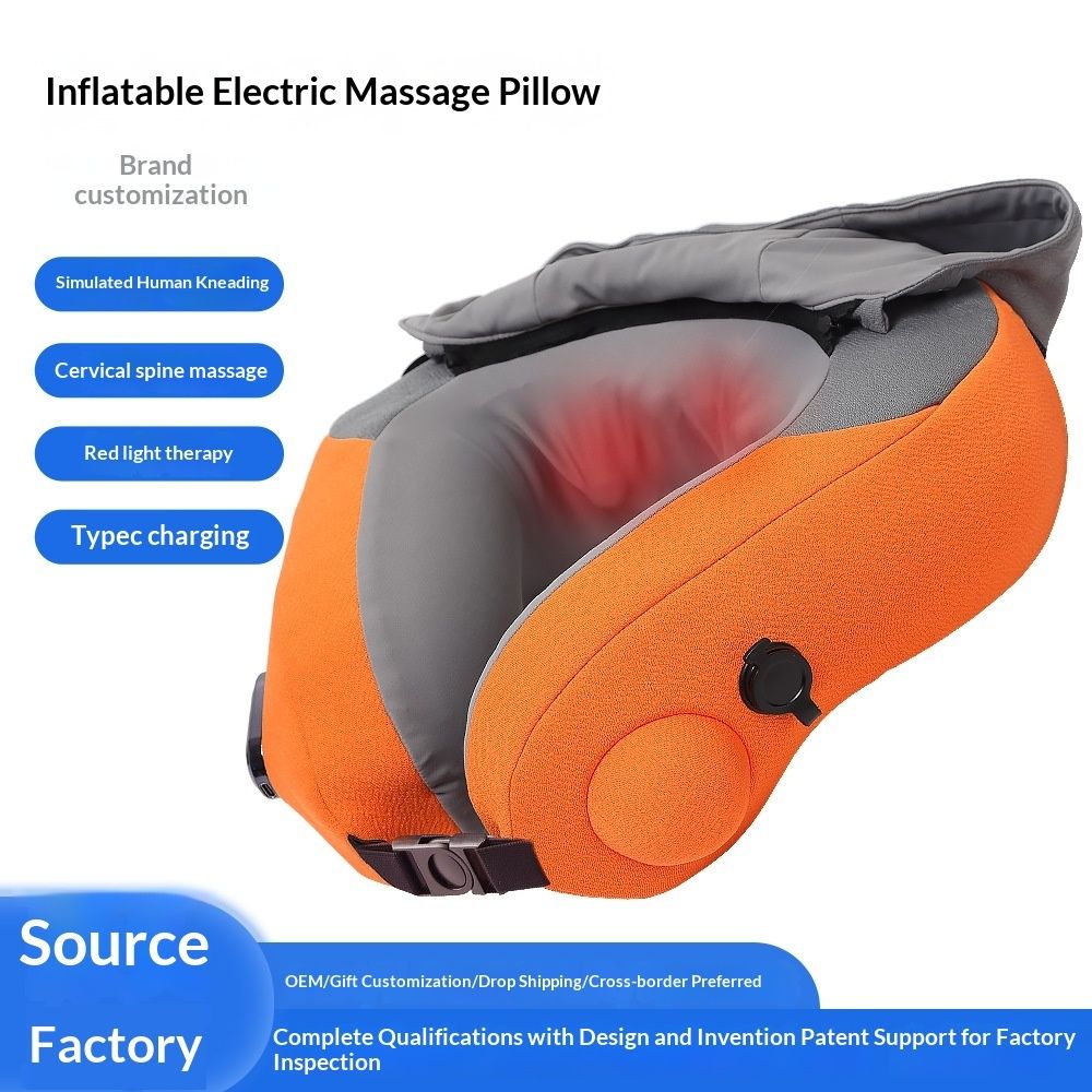 Cross-border Multifunctional U-shaped Smart Heated Cervical Massager