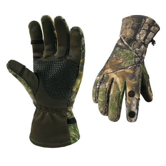 Outdoor Bionic Hunting Camouflage Gloves