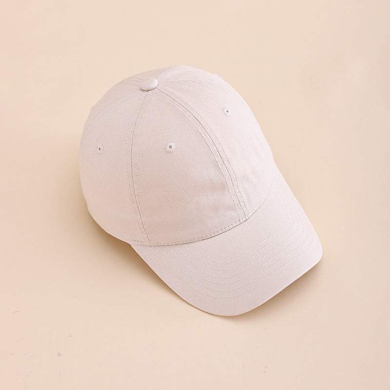 New Men's And Women's Solid-color Light Board Fashion And Simplicity Style Adjustable Baseball Cap Suitable For Outdoor Outings And Daily Commuting Outfits