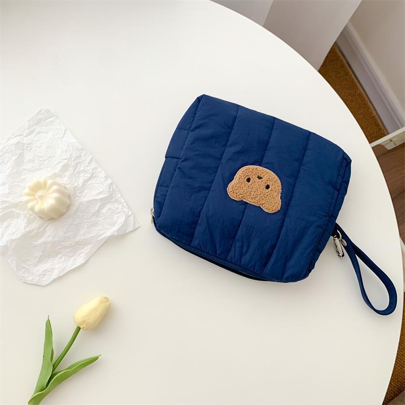 Bear Baby Stroller Storage Cloth Hanging Diaper Feeding Bottle Handbag Bedside Storage Cloth Bag