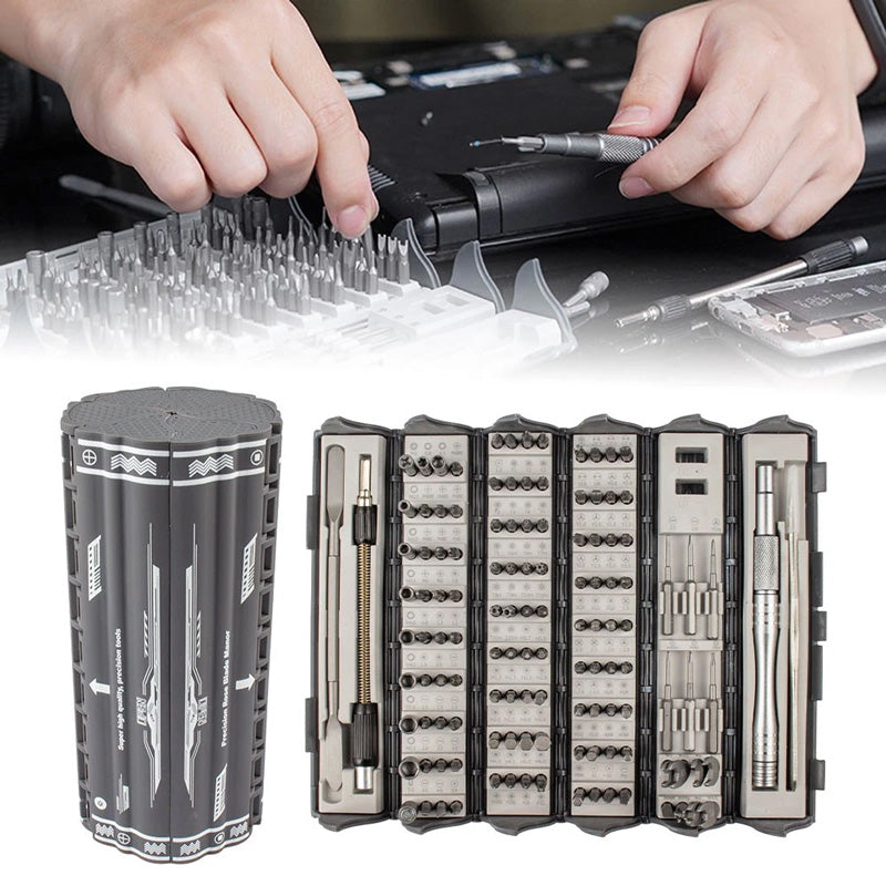 128 IN 1 Precision Screwdriver Set Magnetic Repair Tool Kit Computer Phone Watch