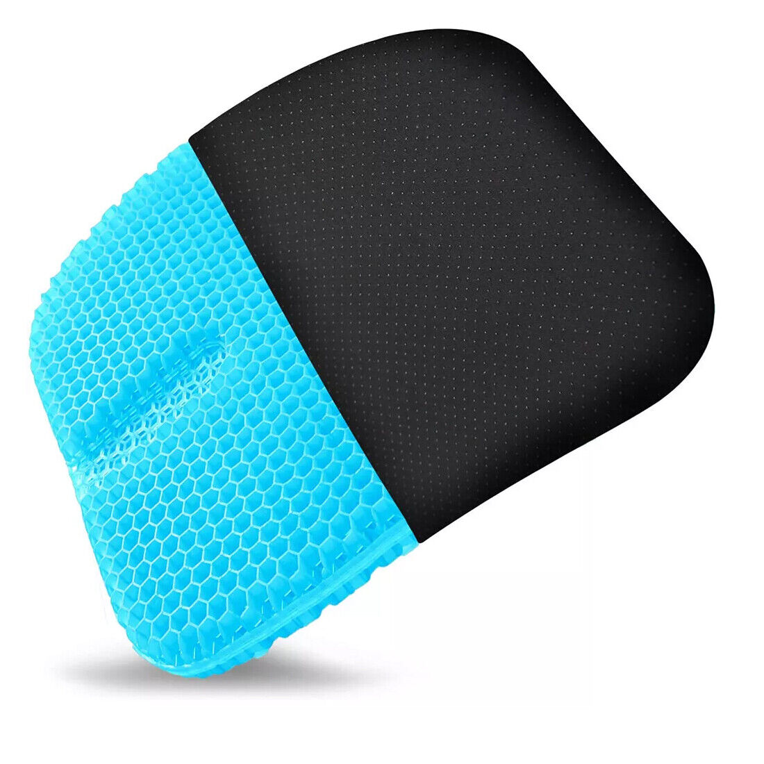 Cooling Honeycomb Breathable Gel Seat Cushion Double Thick Egg Sitting Pad Mat UK