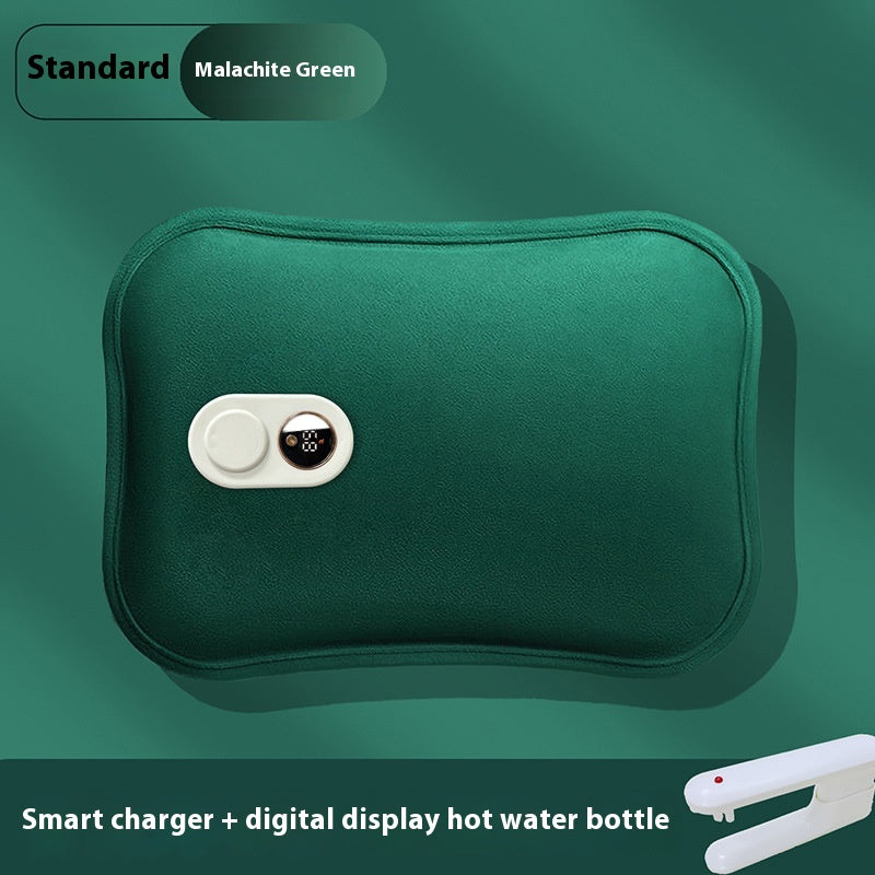 Digital Display Hot Water Bag Charging Hand Warmer Bed Sleeping Bed Fantastic Foot Warming Appliance