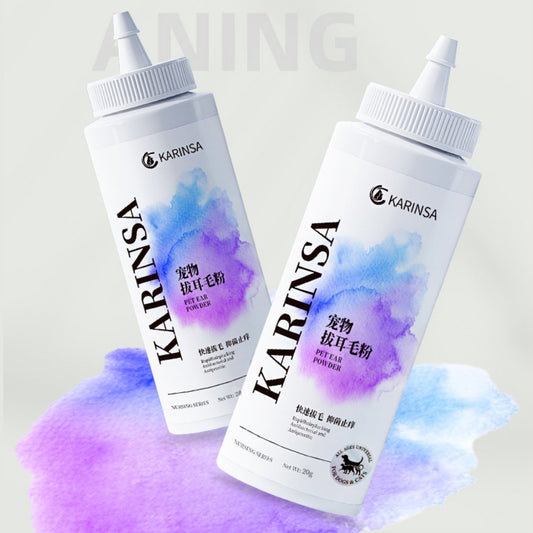 Pet Ear-hair-pulling Powder For Cleaning And Relieving Ear Itching