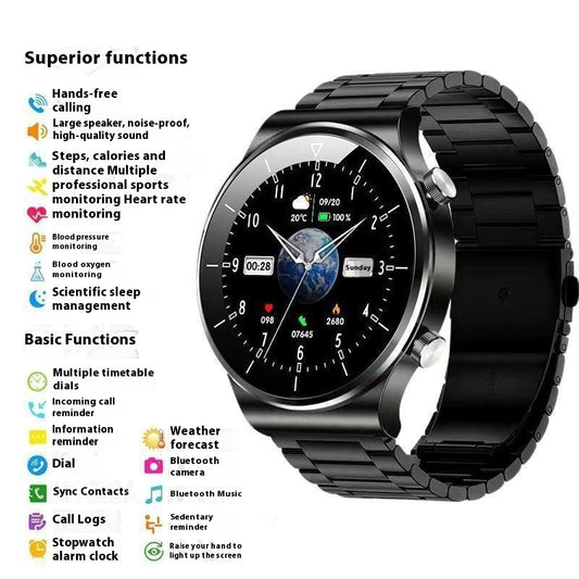 Smart Watch Blood Sugar Blood Pressure Bluetooth Calling Multi-function