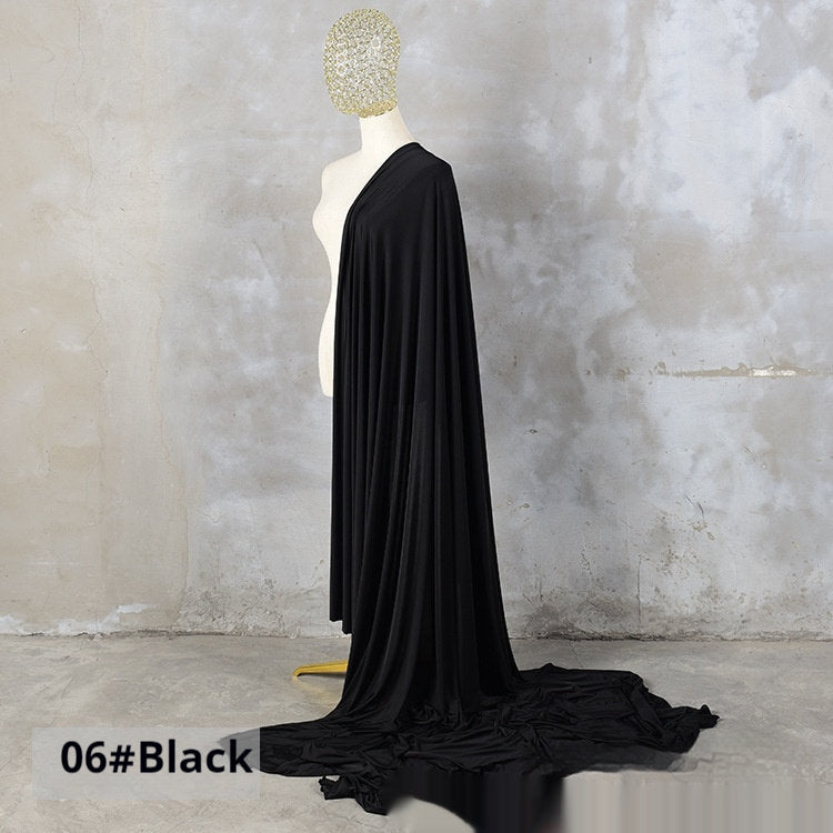 Ice Silk Fabric High Elasticity Breathable Air Conditioning Pants Perform Dance Yoga Fabric